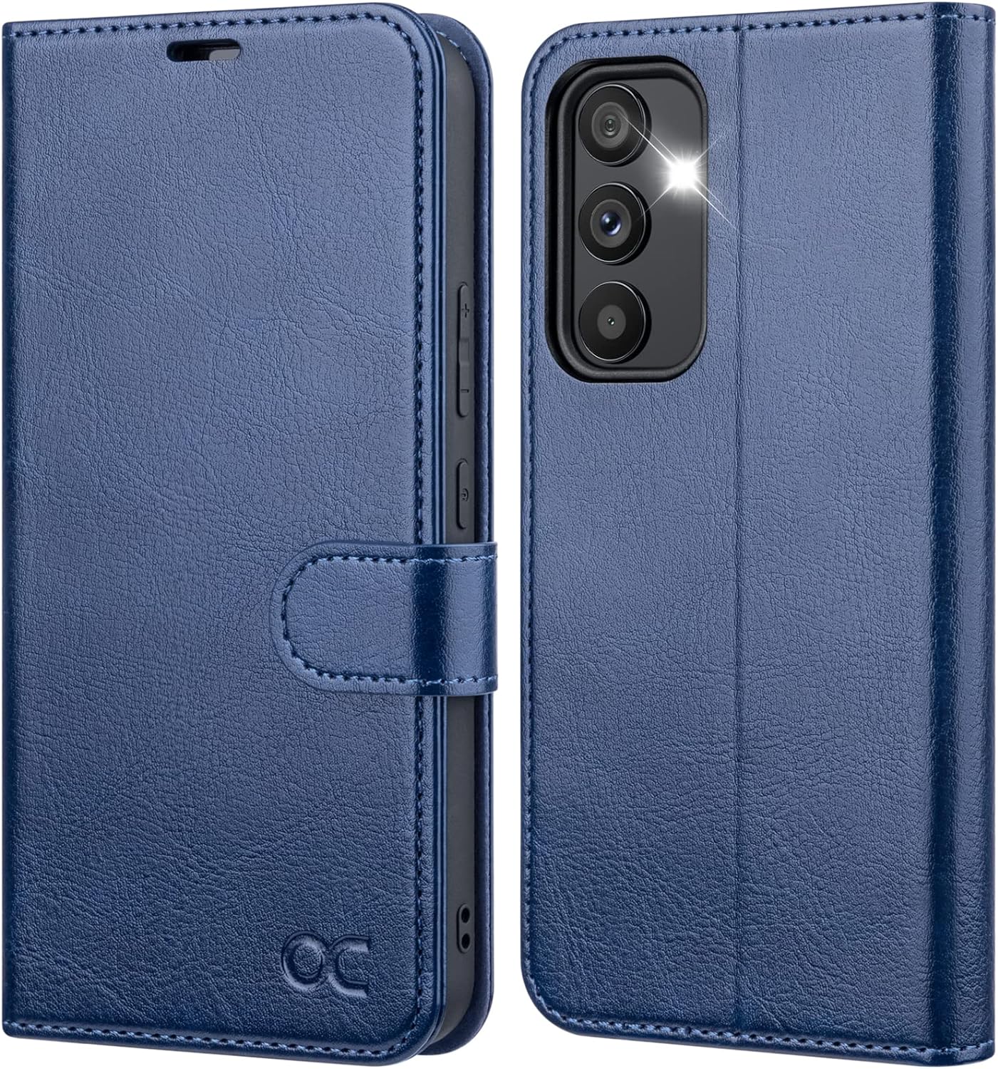 OCASE for Galaxy A54 5G Wallet Case with RFID Blocking Credit Card Holder Kickstand, PU Leather Flip Folio Book Case Women Men Protective Cover for Samsung Galaxy A54 5G Phone case (Blue)