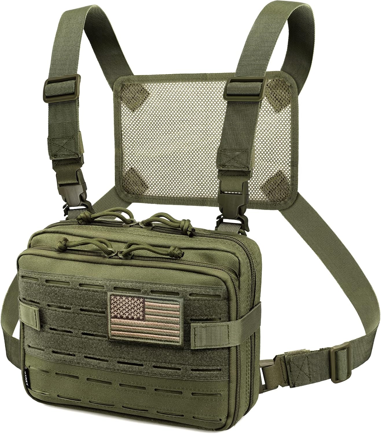 WYNEX Tactical Molle Admin Pouch of Laser Cut Design