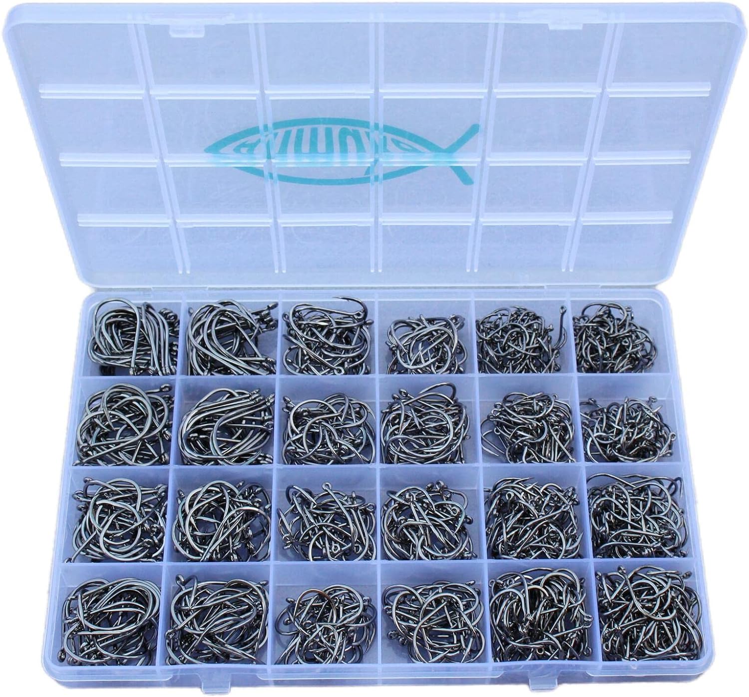 Fishing Hooks Freshwater Saltwater Fish Hooks Bulk Fishing Hooks Set Worm Catfish Hooks Fish Gear Equipment Supplies