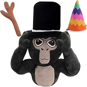 Garillo-lag Plush, Monkey Plush, Suitable as a Gift for Game Fans, Ideal Gift for Children&#39;s Birthdays and Easter (1 PCS)