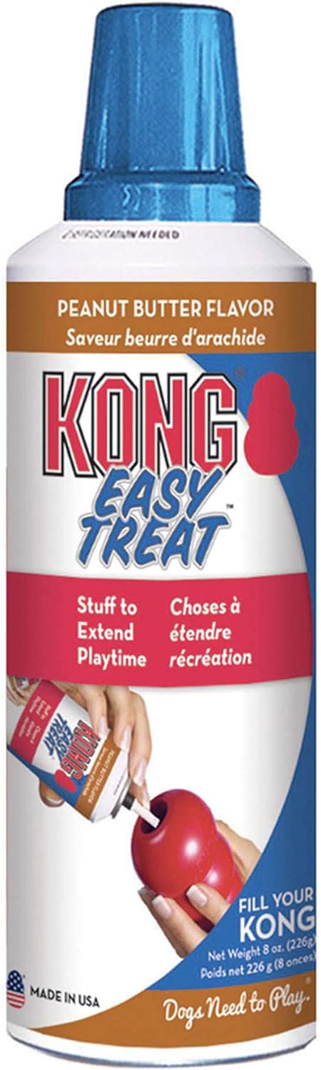 KONG - Easy Treat - Dog Treat Paste - Peanut Butter - 8 Ounce