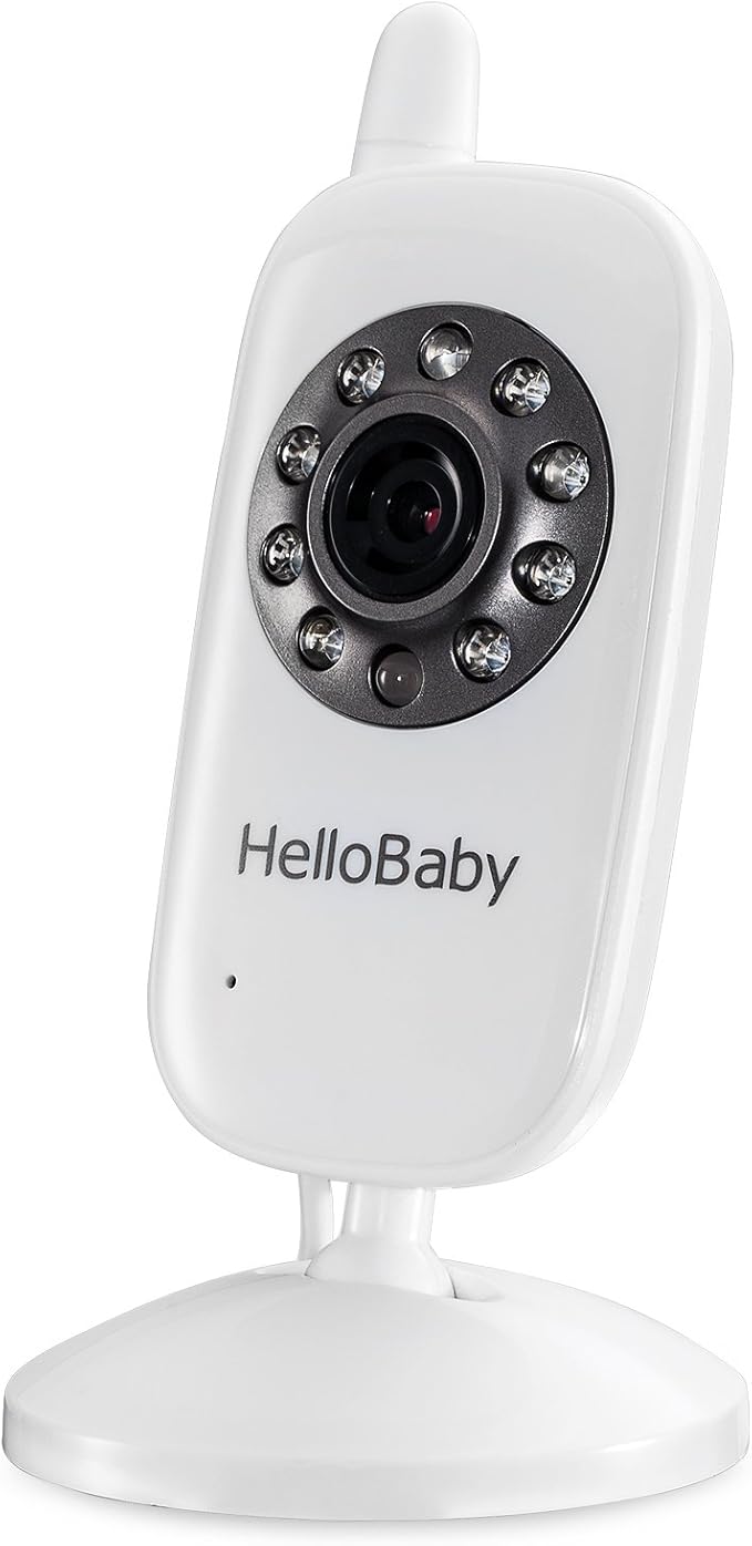 HelloBaby Additional Camera - NOT Compatible with HB65, Baby Unit Add-on Camera for HB32 HB28 HB24 Video Baby Monitor