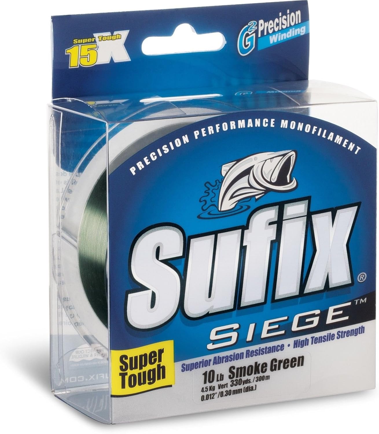 Sufix Siege 12 lb (330 YD Spool)