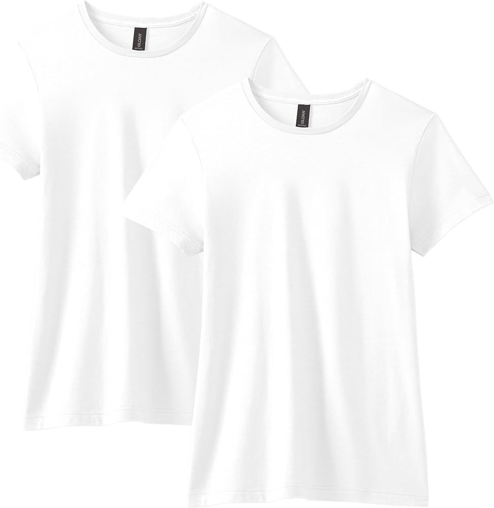 Gildan Women&#39;s Softstyle Cotton T-Shirt, Style G64000l, Multipack