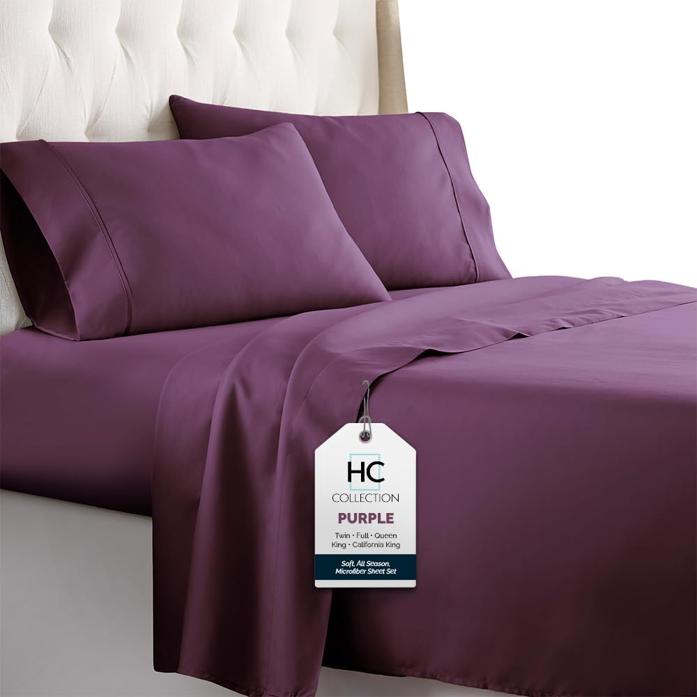 HC Collection has literally the best & softest pillow cases & sheet sets that I have ever owned!! (Esp in this type of fabric.)They stay wrinkle free, are super soft, & best of all- are LINT FREE!!!- Thank goodness!), and they just have a very clean feeing to them against your face too!Plus, these also just dont seem to hold in quite as much of the heat as some of the other sheet sets/pillow cases that are made w this same type of microfiber fabric that I have tried lately also! -Thankfully sin
