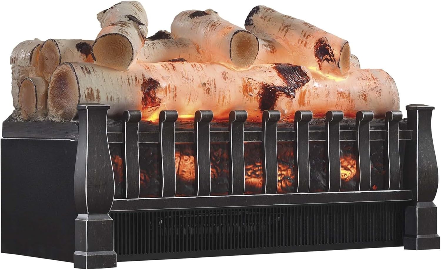 duraflame 20.5-inch Electric Log Set Heater with Remote Control