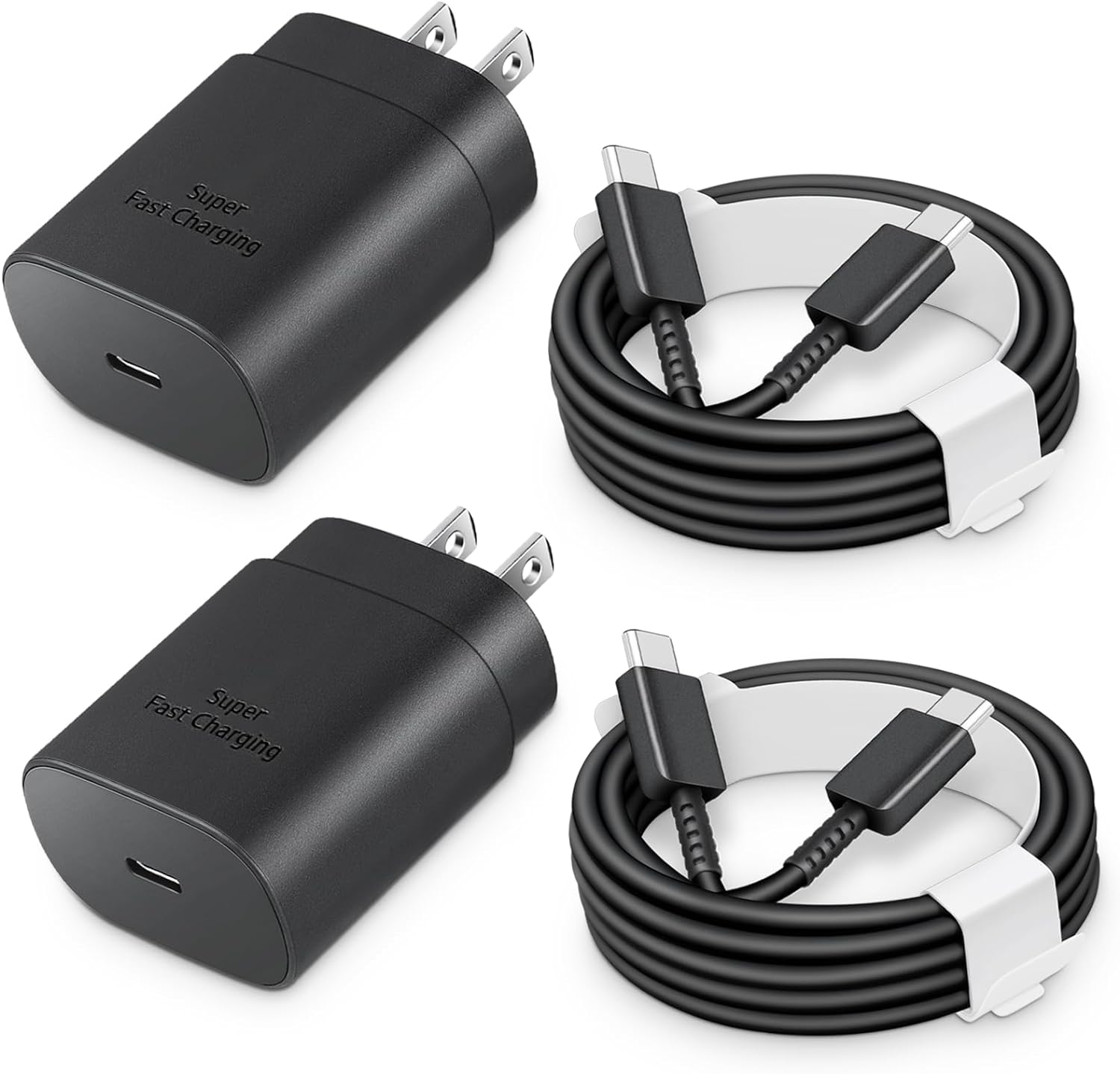 Type C Charger Fast Charging-25W USB C Charger with Type C to Type C Cable, USB C Android Charger [PD PPS Compatible] for Galaxy S23/S22/S21 Series/Note 20/10/9 Series/Pixel 4XL/4/3XL