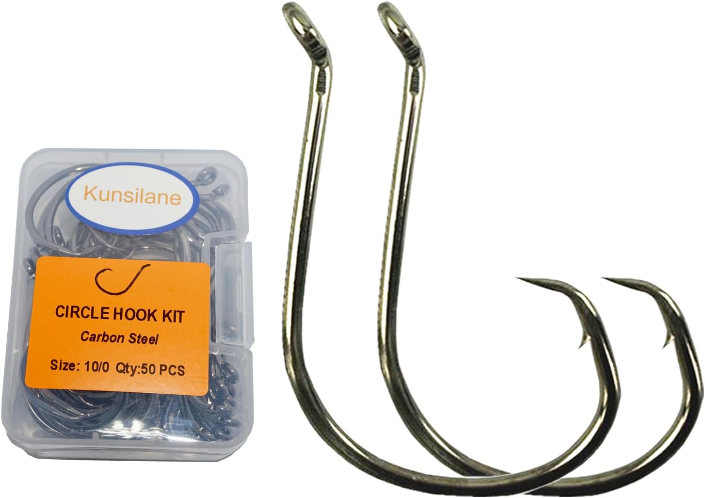 Circle Hooks Catfish Hooks Offset Sport Octopus Fishing Hooks Saltwater,Size1/0-14/0 Big Large Fish Hooks Freshwater 50/100-Pack