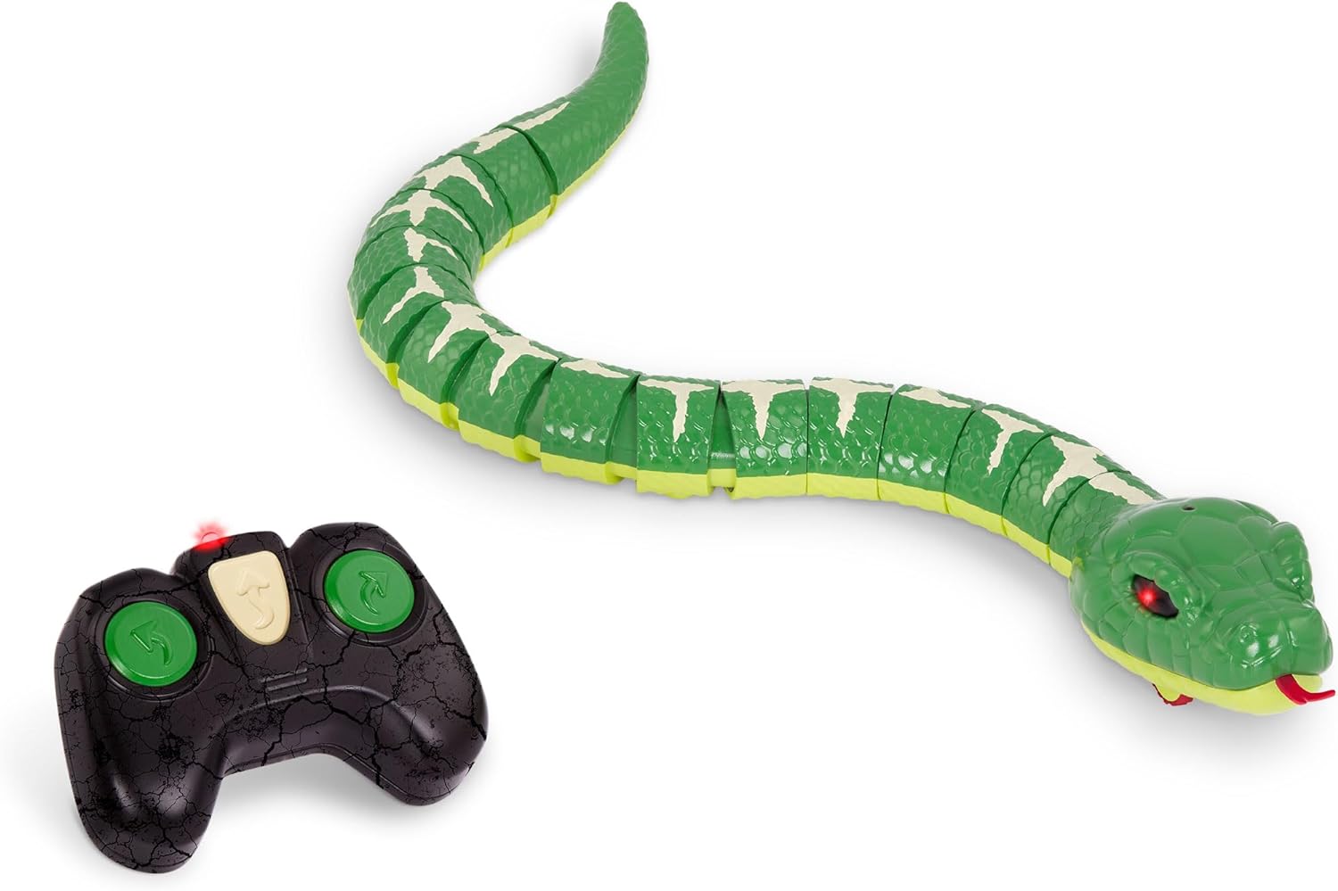 Terra by Battat Remote Control Emerald Tree Boa - Electronic Snake Toy for Kids Ages 6 