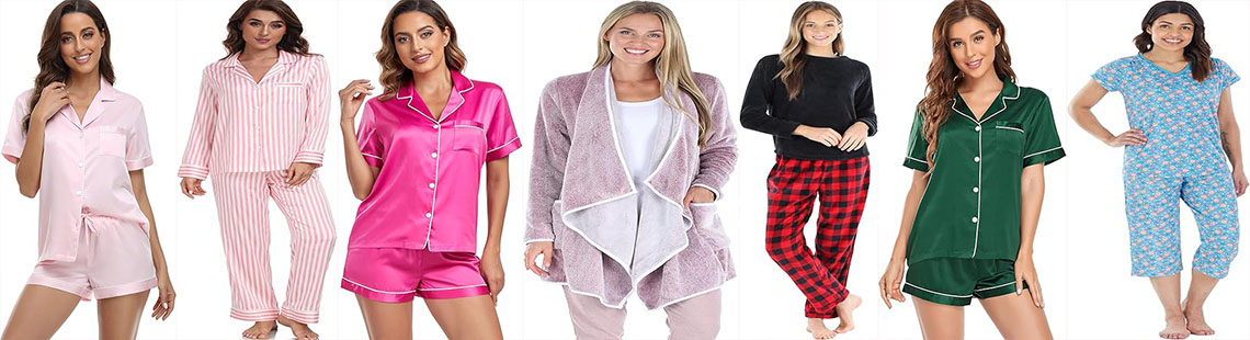 Serenedelicacy Women' Satin Pajama Set 2-Piece Sleepwear Loungewear Button Down Short Sleeve PJ Set