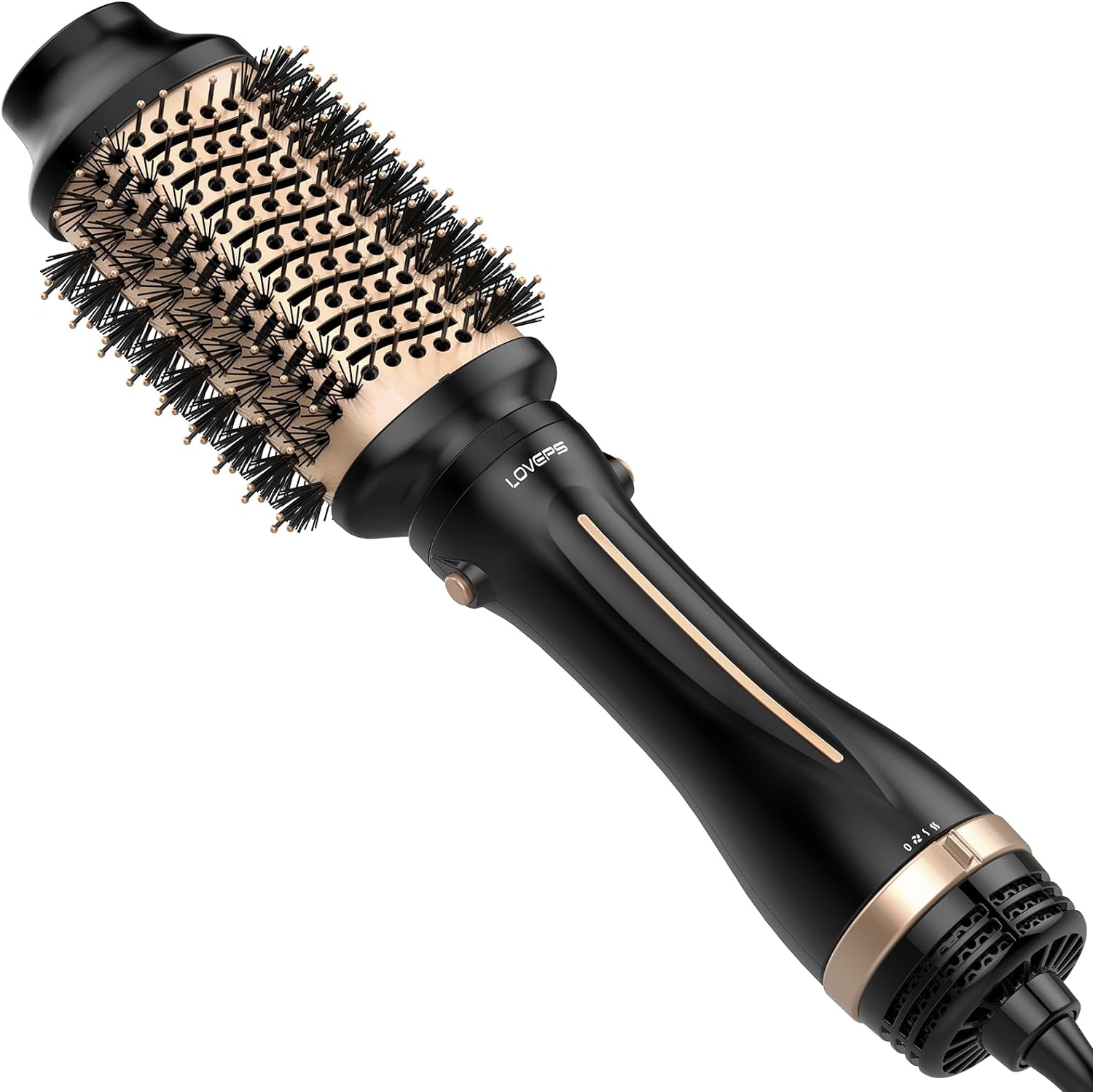 LOVEPS Blow Dryer Brush, Oval Brush for Blow Drying, Hair Dryer Brush One-Step Hot Air Brush and Volumizer, 4 in 1 Styling Tools Brush Hair Dryers for Woman