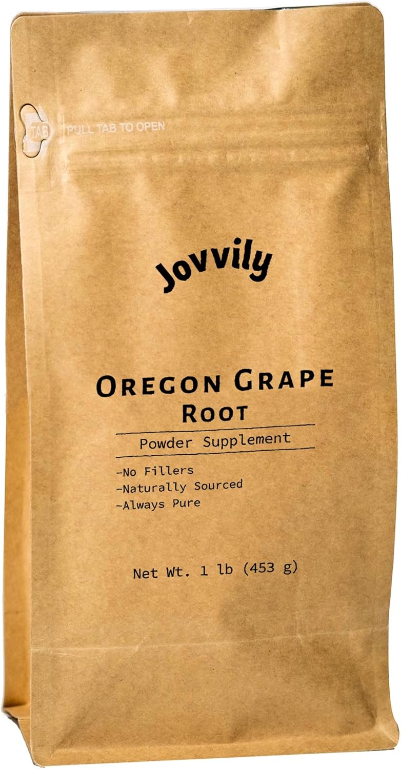 Oregon Grape Root Powder - 1 lb - Single Ingredient, Herbal Supplement