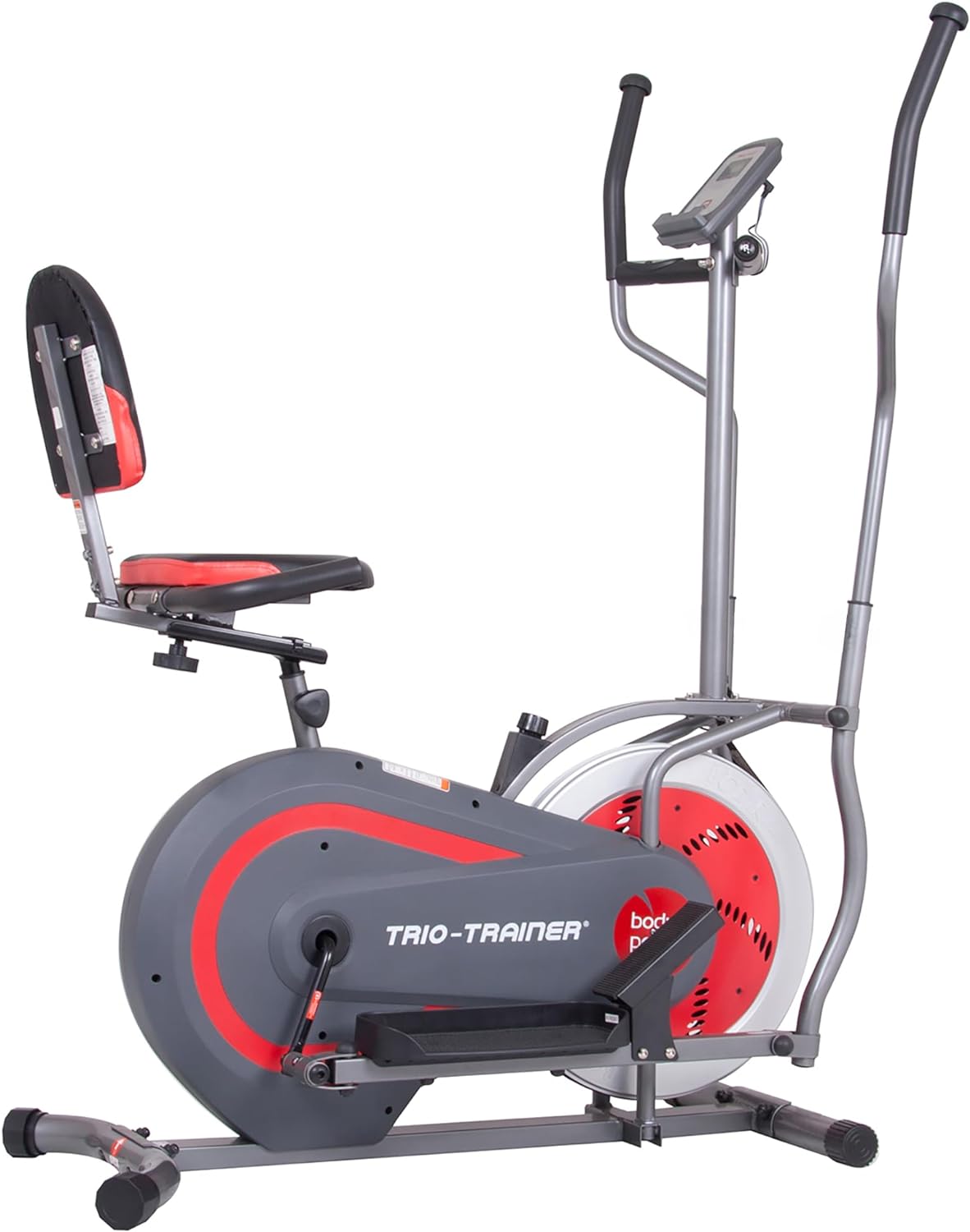 This is a quality machine. I recommend it over just an elliptical because it gives you the chance to sit and pedal when your thighs are burning. That being said, you get what you pay for. It is all mechanical so yes it' a little noisy, There is a belt that spins around a wheel. Not recommended for the upper level of an apartment building but it' fine for the user. This machine is not for a large person. I am 57, 170. Anything much more than that I can feel it would be unstable. Also, I wear 