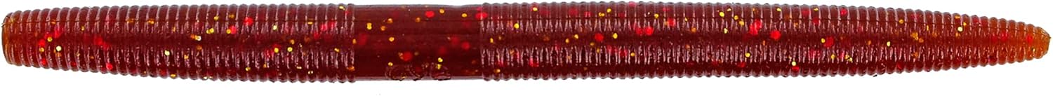 Yamamoto Gary 5 SENKO ROOTBEER W/ RED & GOLD FLAKE (10 PACK)