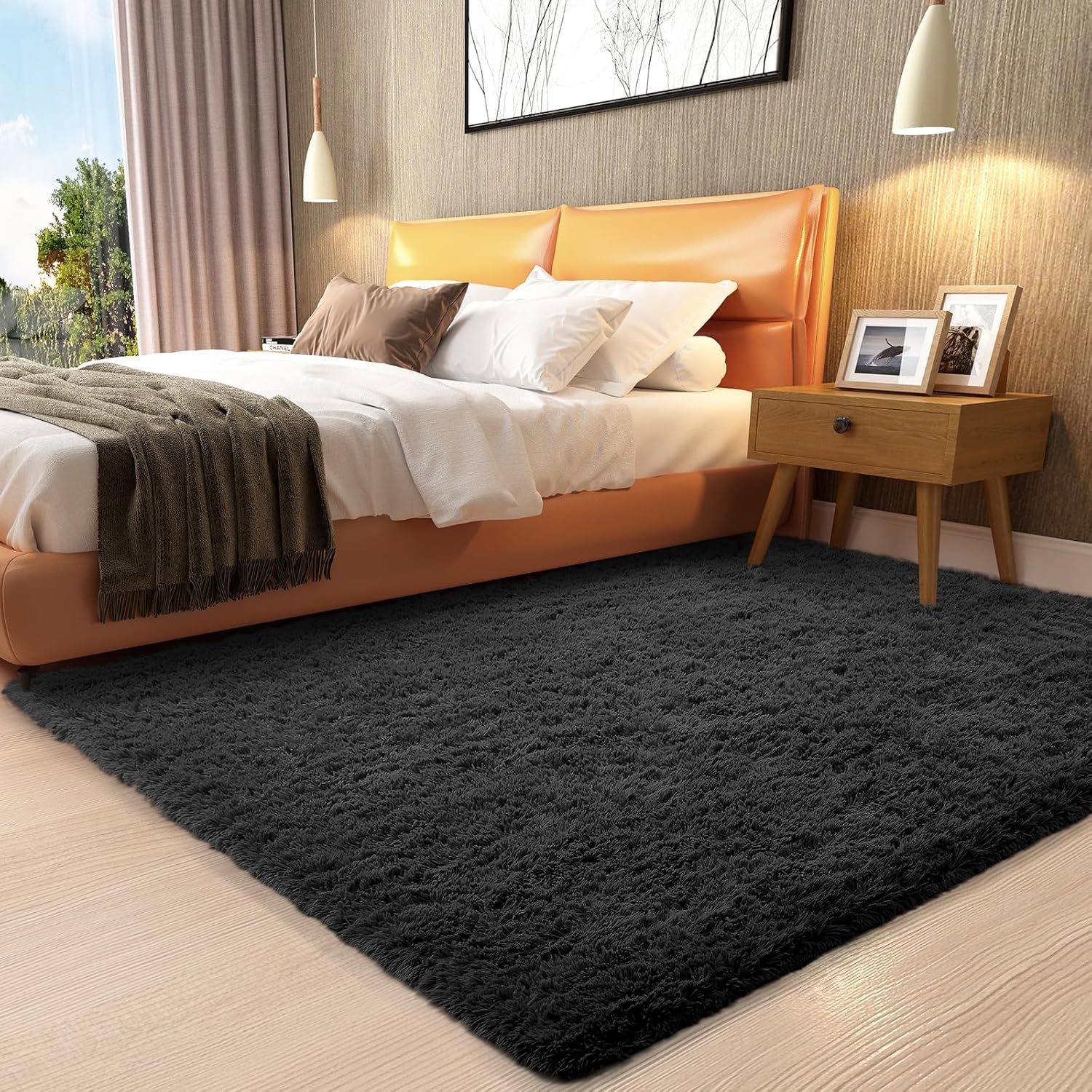 Ophanie 35 Black Rug