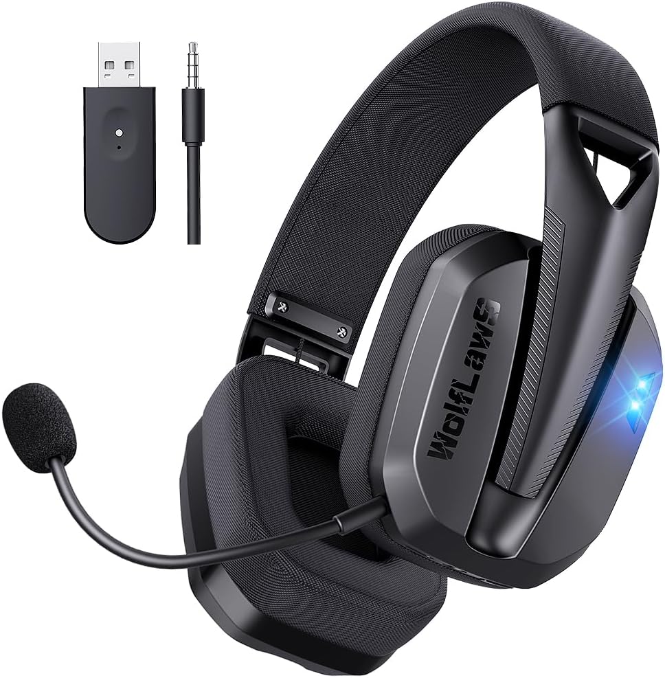 This gaming headset is perfect for the price. Once it is fully charged, the headset will last for a long time without needing to be recharged. The range of the wireless connectivity is really good so you can keep the headset on when moving around the house and still has great sound quality. The mic delivers clear audio when talking through headset. Once you plug the USB dongle into the computer, the headset connects right away and is ready to use; the same applies when in Bluetooth mode. Headset