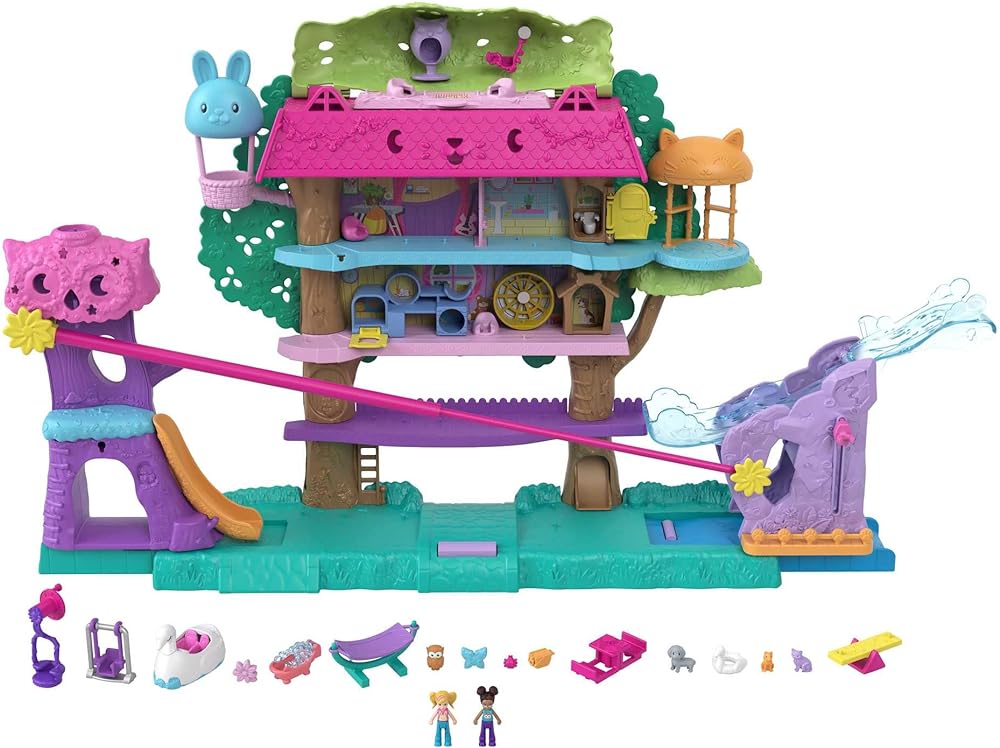 Cute little set with lots of extras for a Polly pocket loving 5 year old.