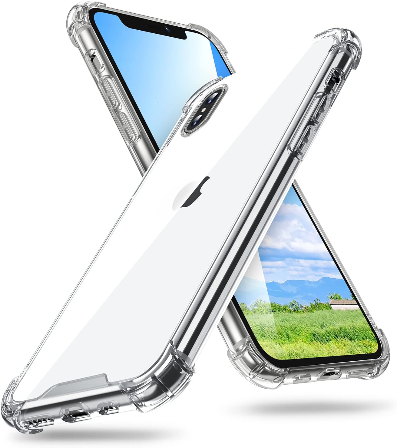 ORIbox Case Compatible with iPhone Xs max , with 4 Corners Shockproof Protection