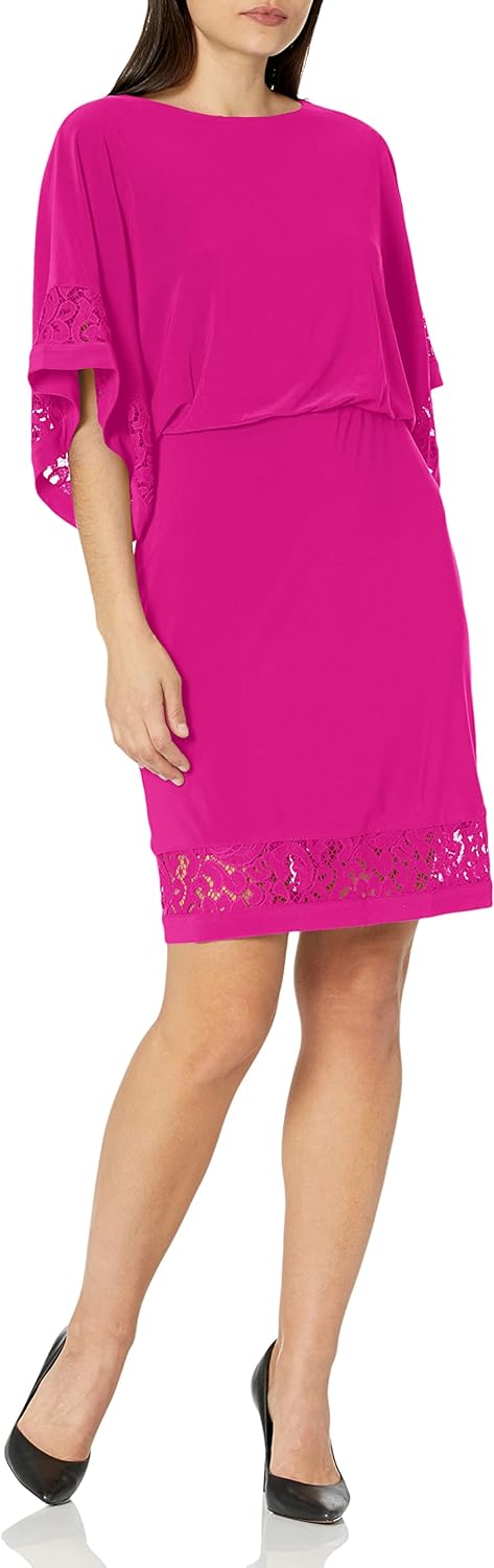 Jessica Howard Women' Desk to Dinner Elbow Sleeve Length Dress