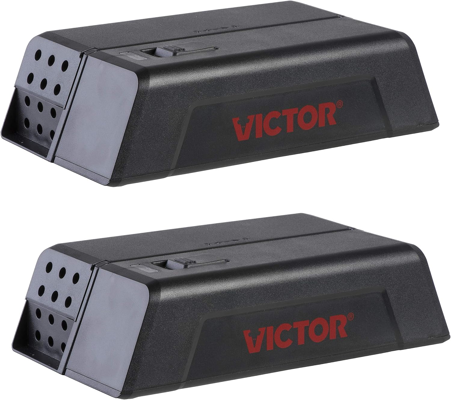 Victor M250SSR-2 Indoor Electronic Humane Mouse Trap - No Touch, No See Electric Mouse Trap - 2 Traps