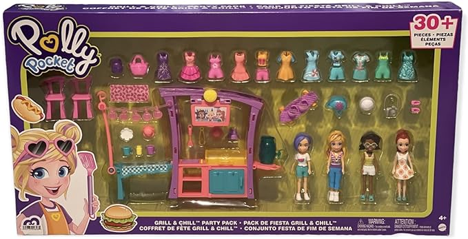 POLLY POCKET Grill and CHILL 30 PCS