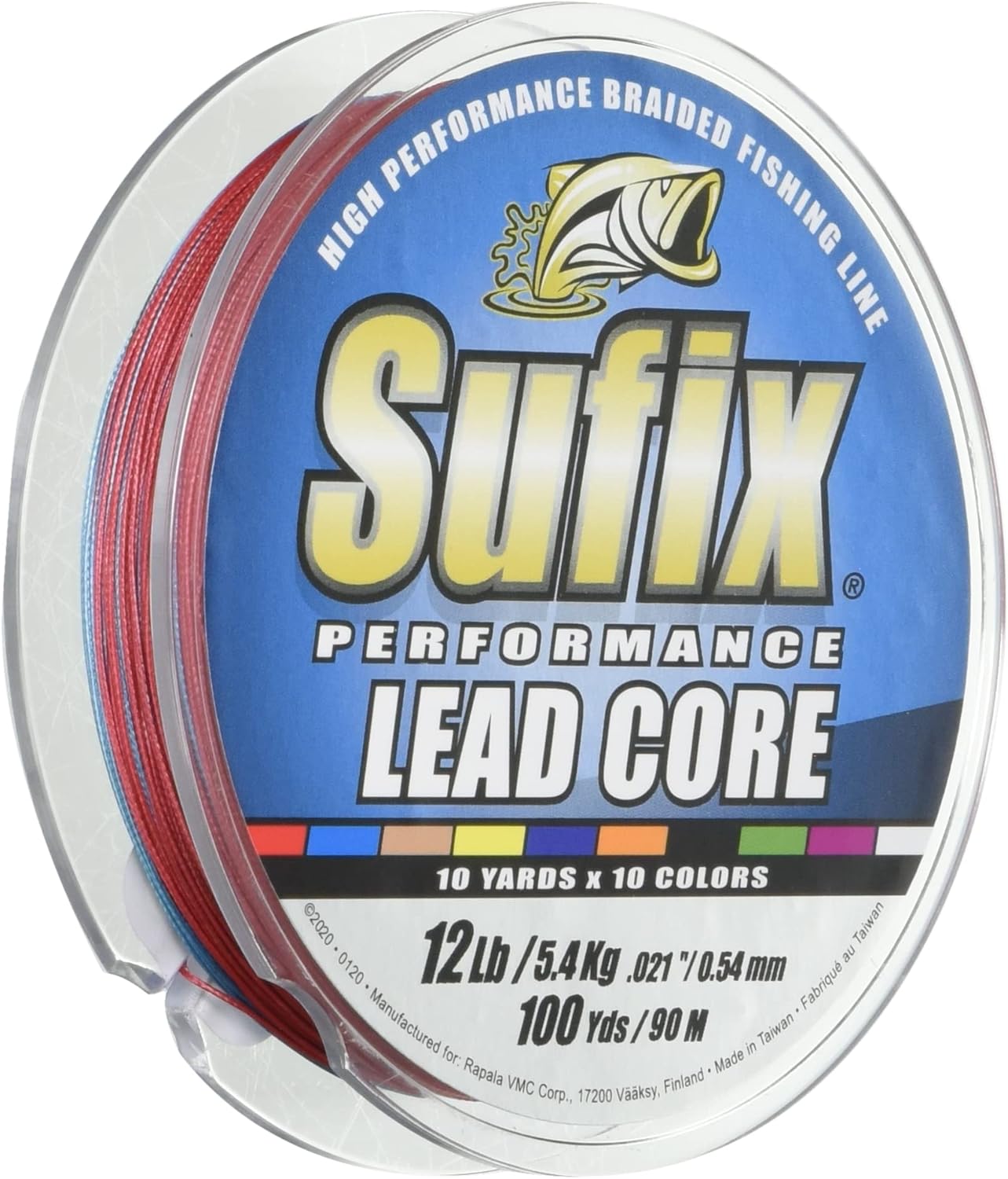 Sufix Performance Lead Core 100 Yards Metered Fishing Line