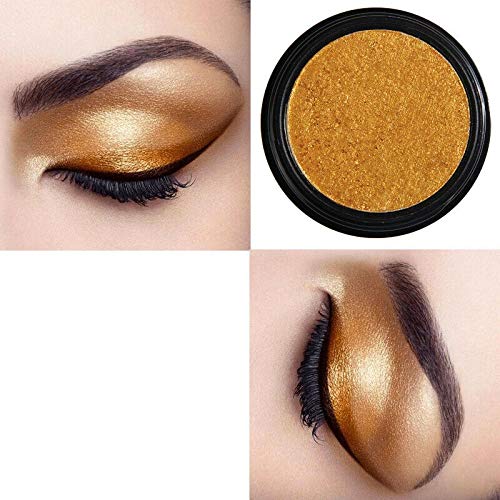 Phoera Cream to Powder Waterproof Glitter Metallic Eyeshadow Palette Long Lasting Shimmer High Pigment Sparkly Eye Shadow Cosmetic Makeup (123 DAISY)