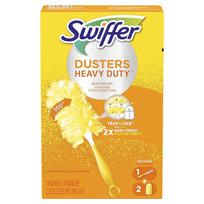 Perfect starter kit for me for my dorm. Swiffer quality that I grew up with at home, in a compact size for light cleaning. Yay!