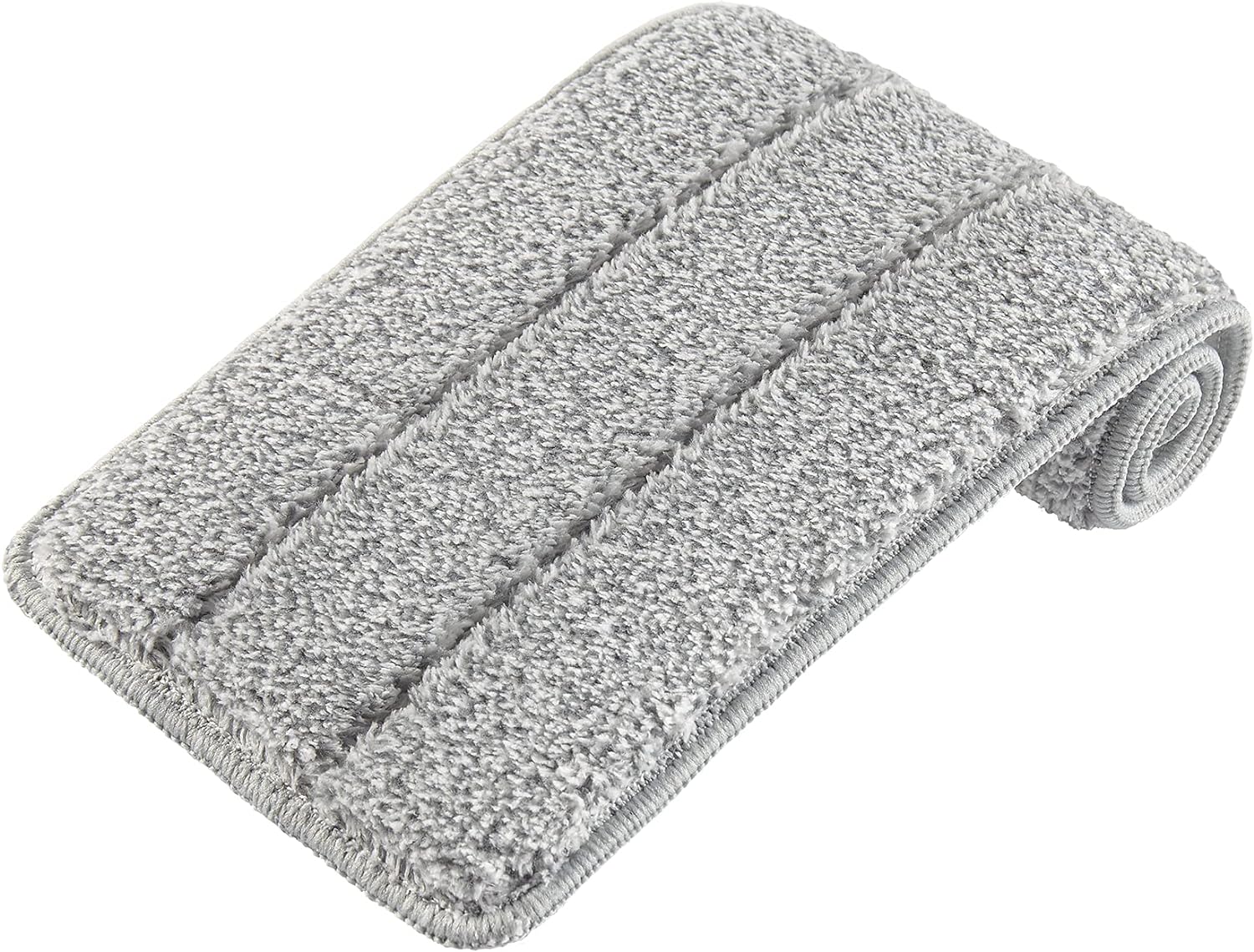 Flat Mop Pad, Microfiber Mops, Floor mops with Washable Pads, mop pad Refill 1 Pack - Grey