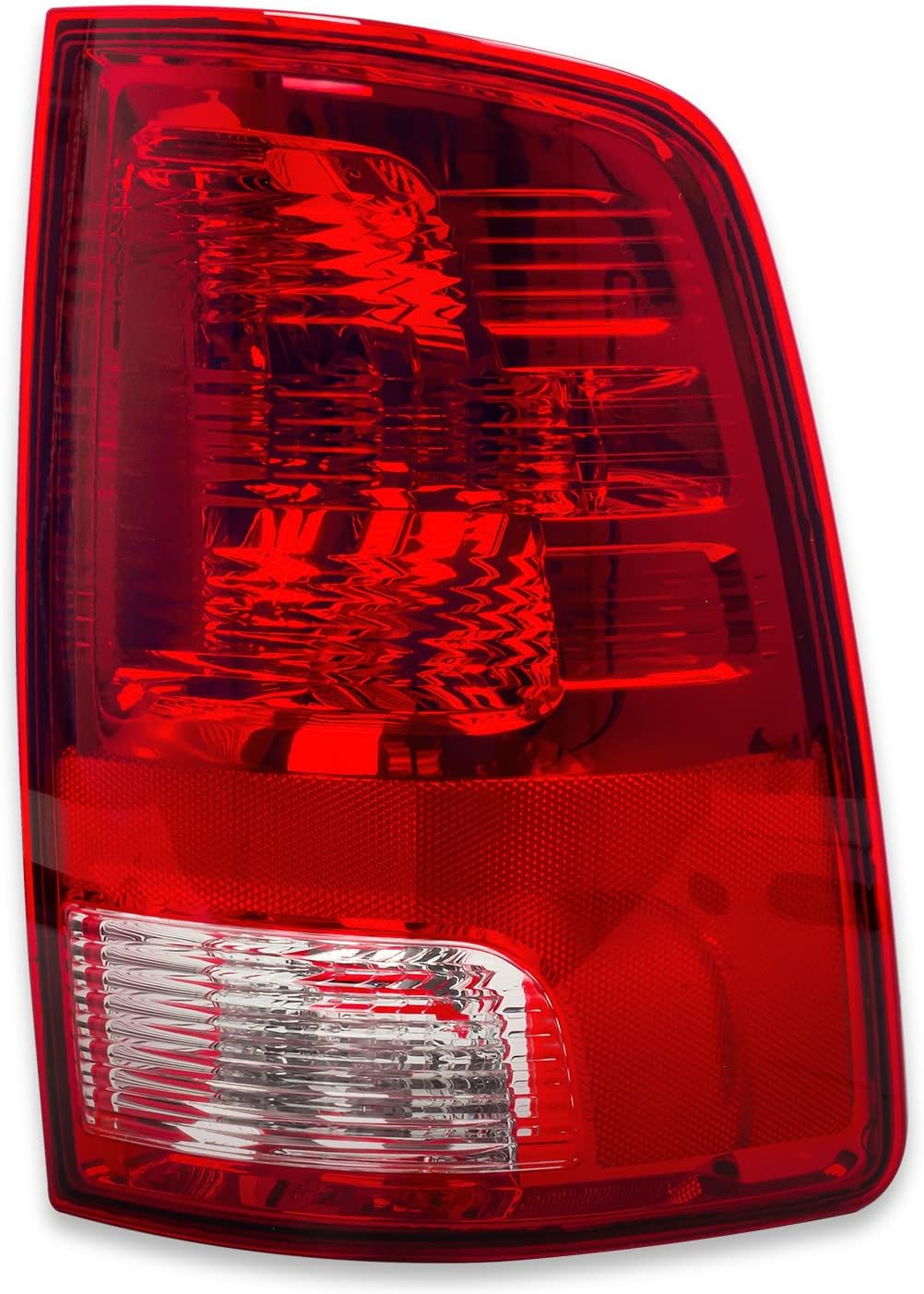 RANSOTO Left Passenger Side Tail Light Compatible With 2009-2018 Dodge Ram 1500 2500 3500 Right Rear Taillight Brake Lamp With Bulb Replaces CH2819124