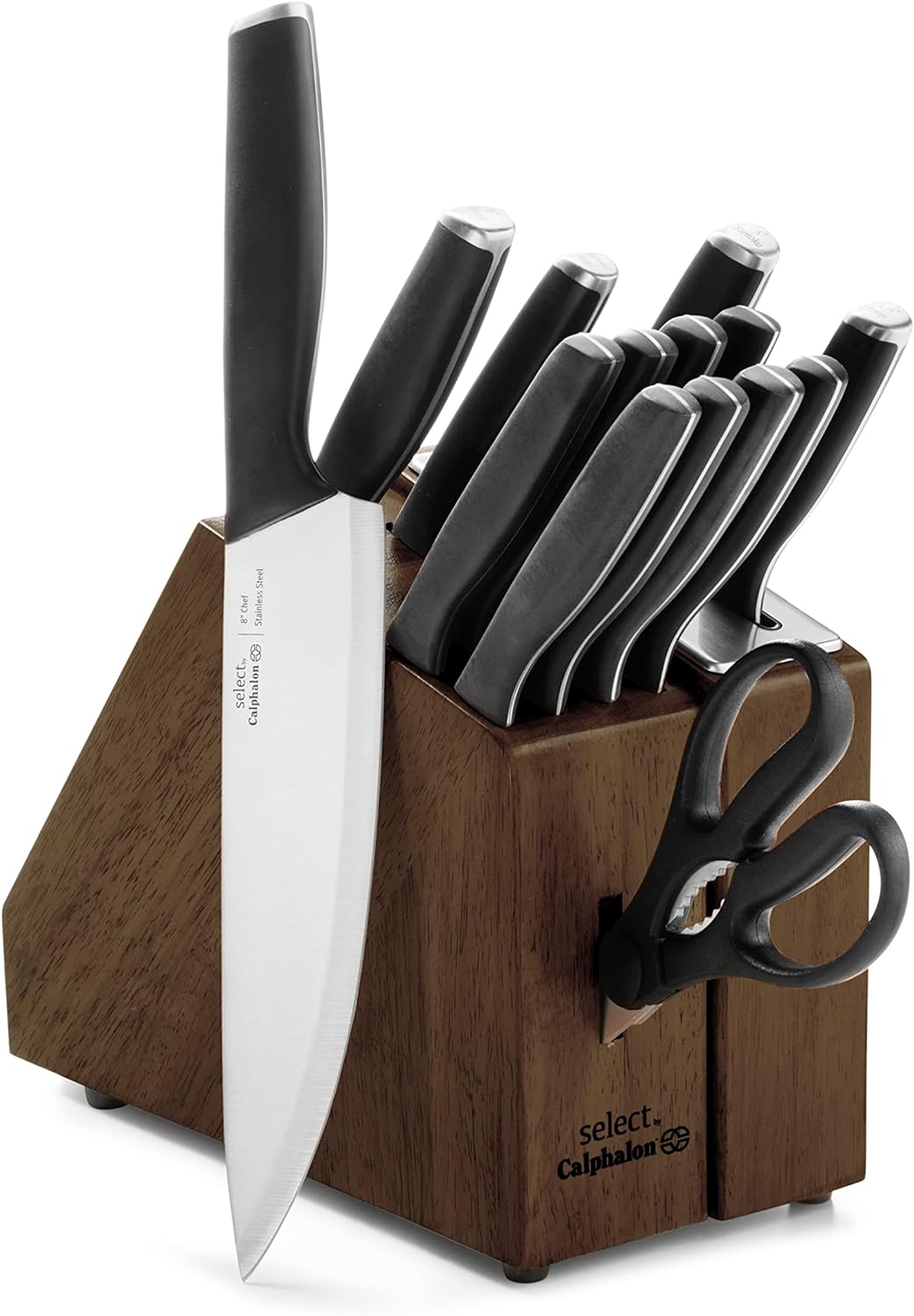 Select by Calphalon Self-Sharpening Knife Set with Block