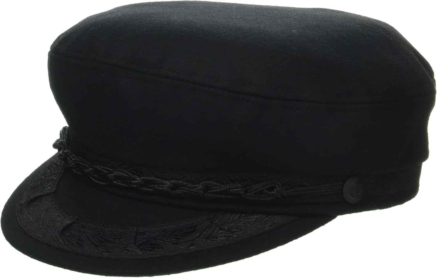 Aegean Authentic Greek Fisherman' Cap - Wool - Black - Size