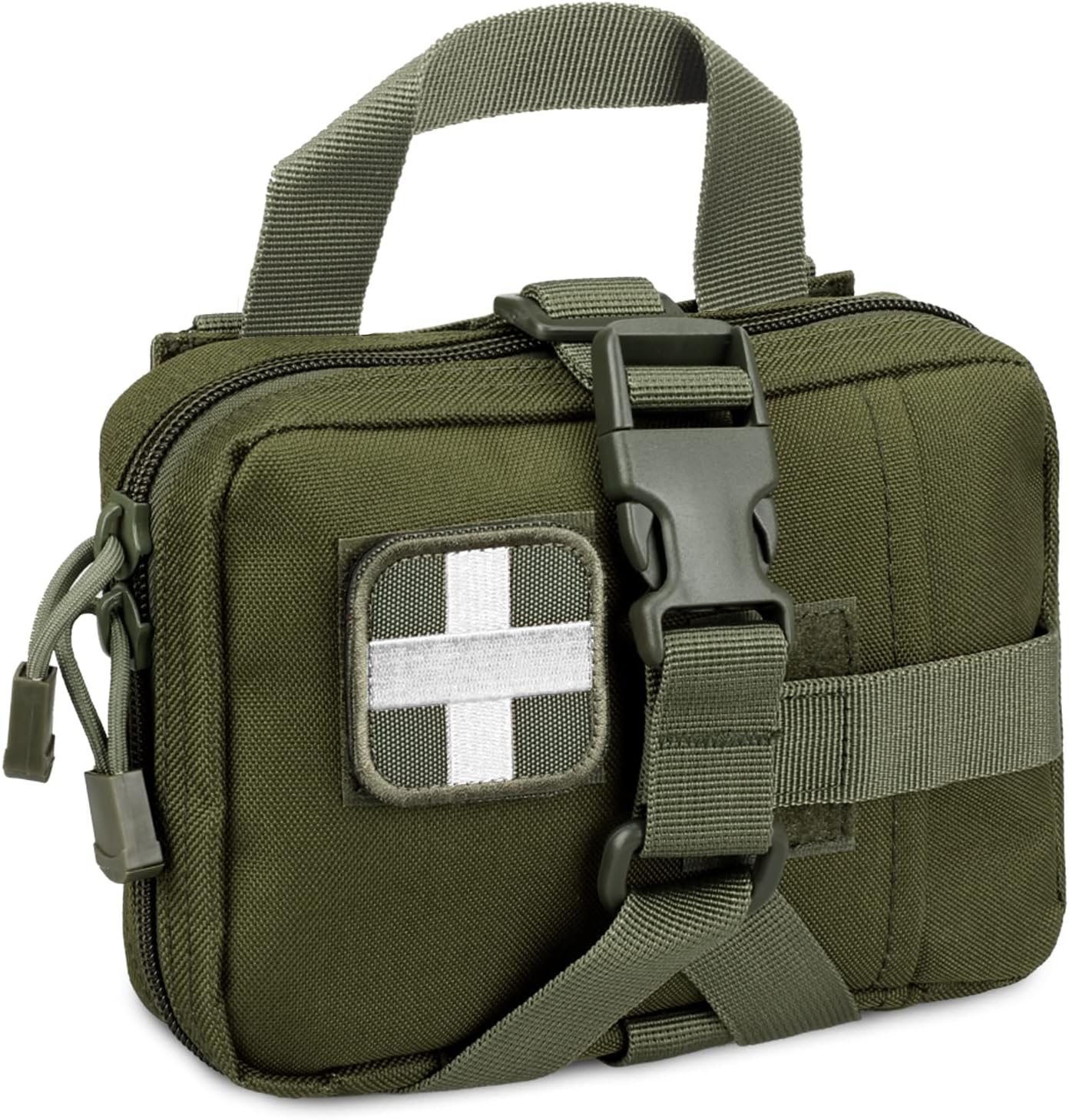 LIVANS Tactical EMT Pouch, Rip Away Molle Medical Pouches IFAK Tear-Away First Aid Kit Emergency Survival Bag for Travel Outdoor Hiking