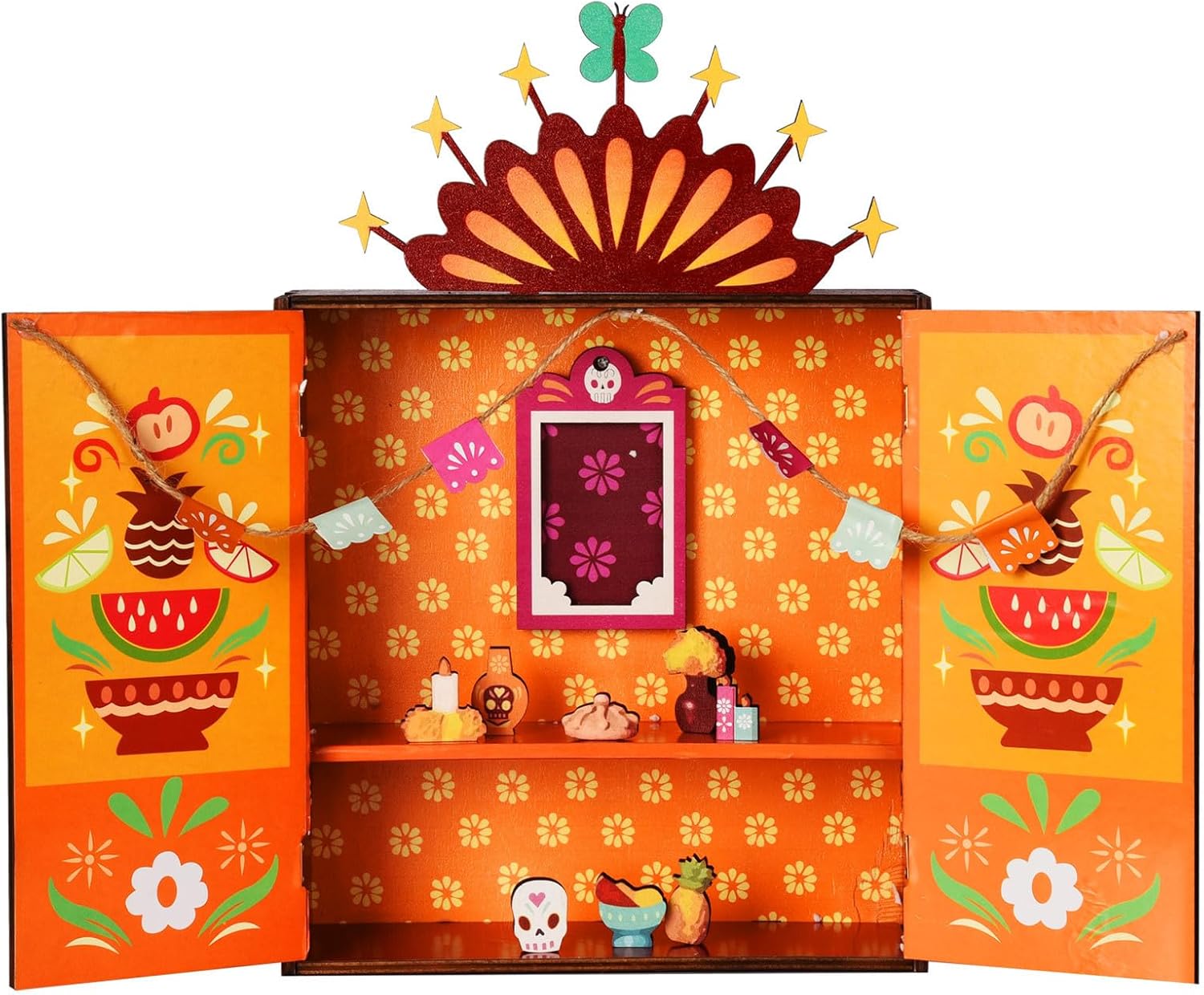 Day of The Dead Altar Box Decorations - Dia De Los Muertos Ofrenda, Day of The Dead Decorations (1box)