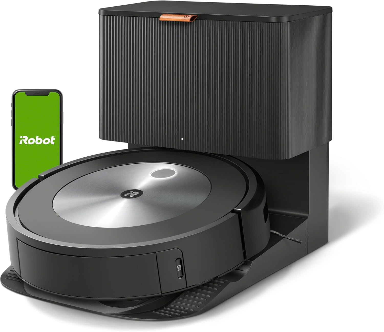 iRobot Roomba j7  (7550) Self-Emptying Robot Vacuum  Uses PrecisionVision Navigation to identify & avoid objects like Socks, Shoes, & Pet Waste, Smart Mapping, Self-Empty for Up to 60 Days