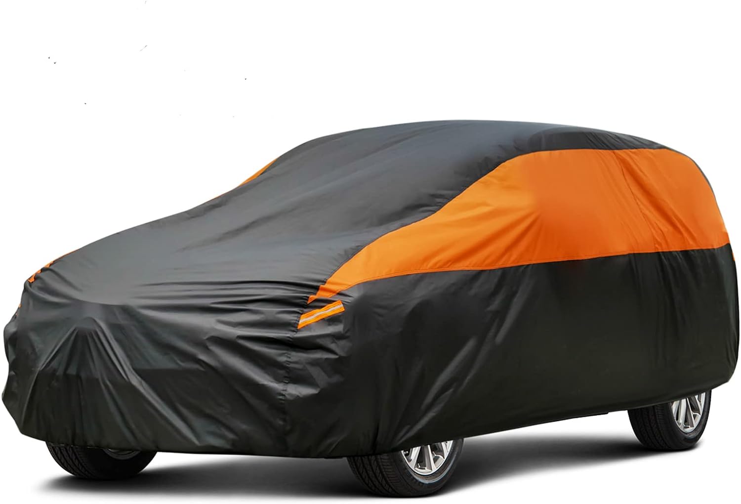 I am using these to cover up my two project cars. They are skinny compared to my other expensive car covers. They are priced well, and I would recommend them for temporary covers. They are not very durable, but they do the job as a waterproof car cover.I will update this after 6 months on how they are holding up.