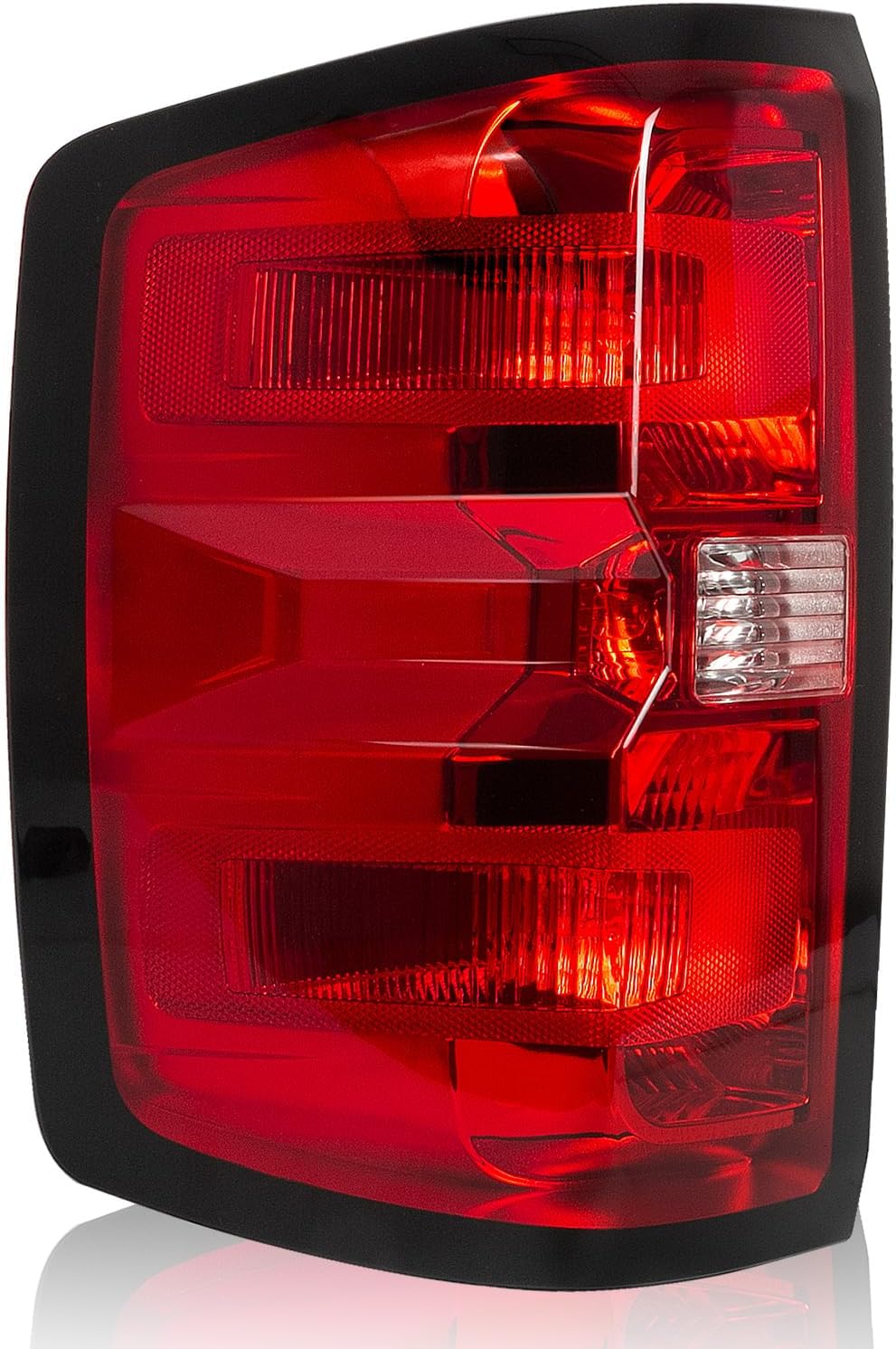 RANSOTO Tail Light Compatible With 2014 2015 2016 2017 2018 Chevy Silverado 1500 2500 3500 HD GMC Sierra 3500 HD Left Driver Side Taillight Brake Lamp