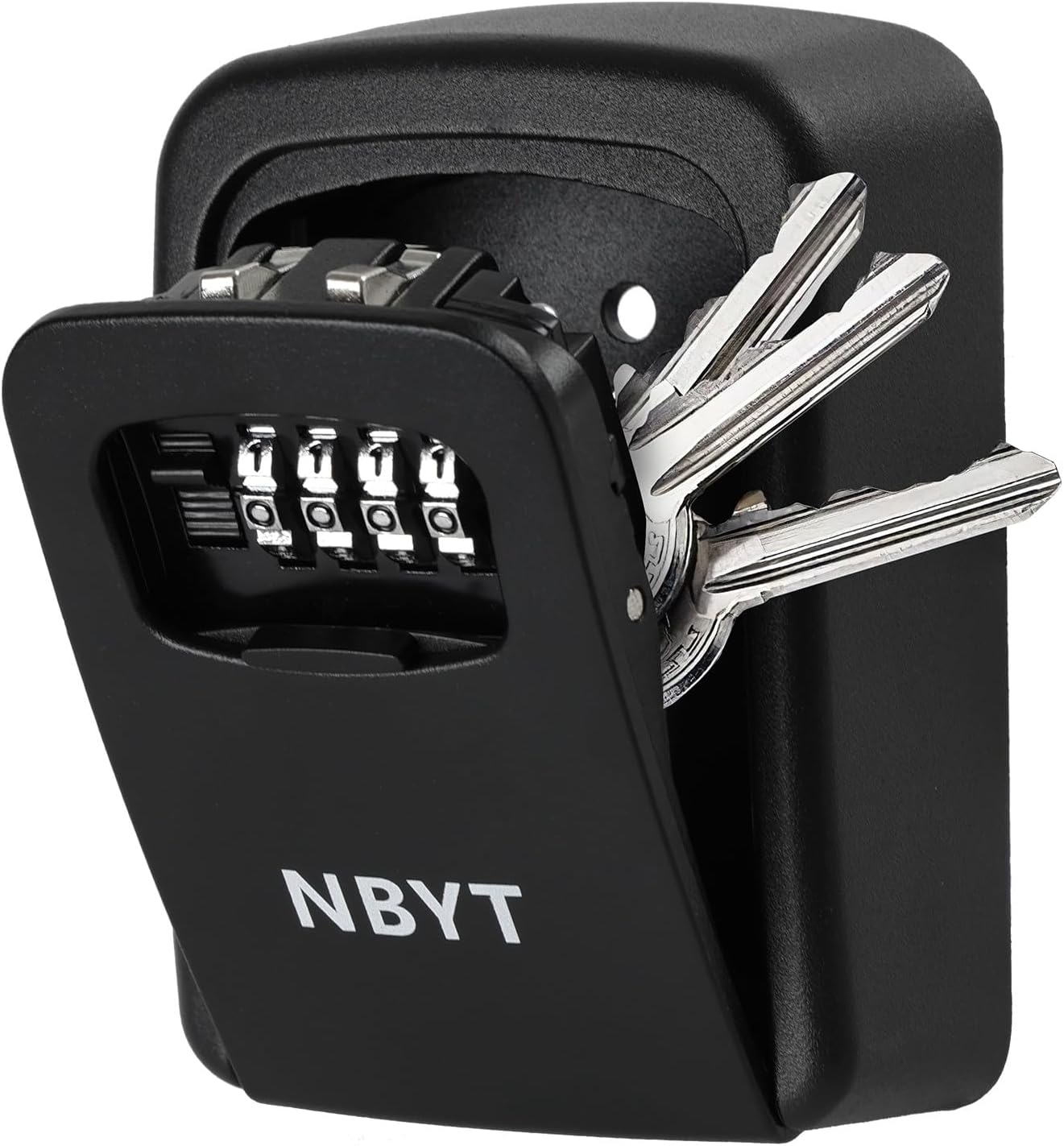 Portable Combination Lock keybox, Wall Mount,for House Keys Key Hiders to Hide a Key Outside,Waterproof Key Safe Storage Lock Box