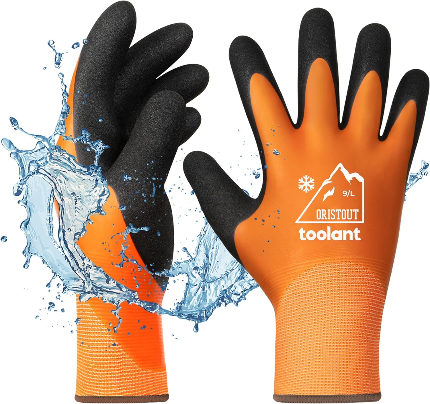 Waterproof Winter Work Gloves for Men and Women, Touchscreen, Freezer Gloves, Thermal Insulated, for Cold Weather