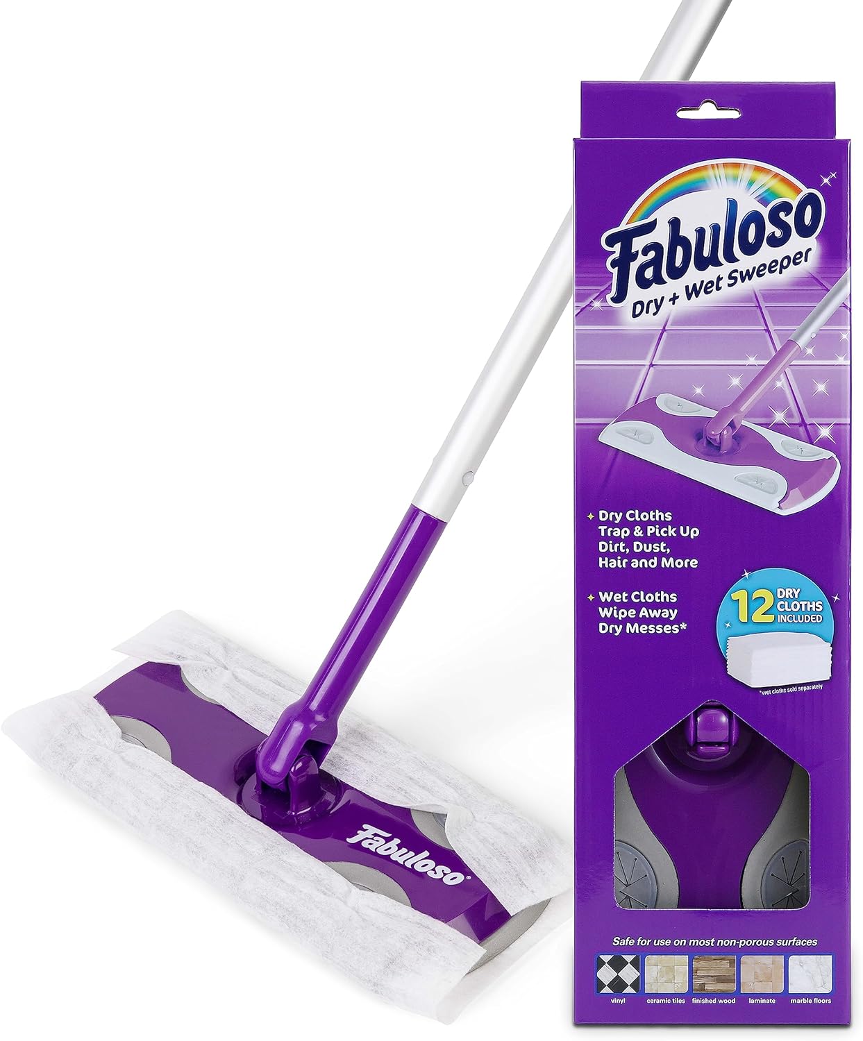 I buy Fabuloso cleaner on occasion because my maintenance engineer's wife loves the smell of the purple one, but I never thought much of buying anything else from this brand. I usually go for the same brand as my dry/wet kit. But these were on sale for a good price, and I was curious if they would fit. I was delighted to find out they did. Now I have a new set to use as a comparison price when Swiffer dry wipes are higher in price. I have found that they are CONSTANTLY out of stock in stores, so