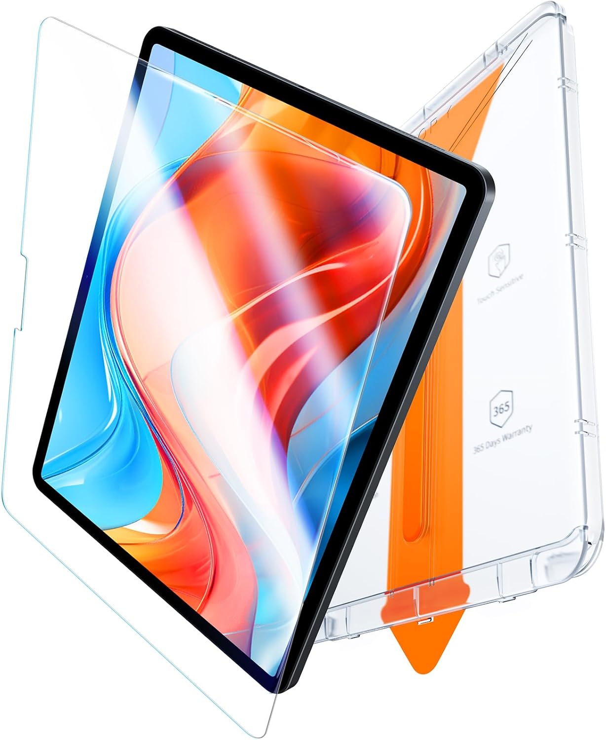 UltraGlass Top 9H+ Glass for iPad Pro 11 Inch Screen Protector [Longest Durable & Anti-Scratch] iPad Pro Screen Protector 11 Inch, True Military Grade, Auto-Installation, HD Clarity