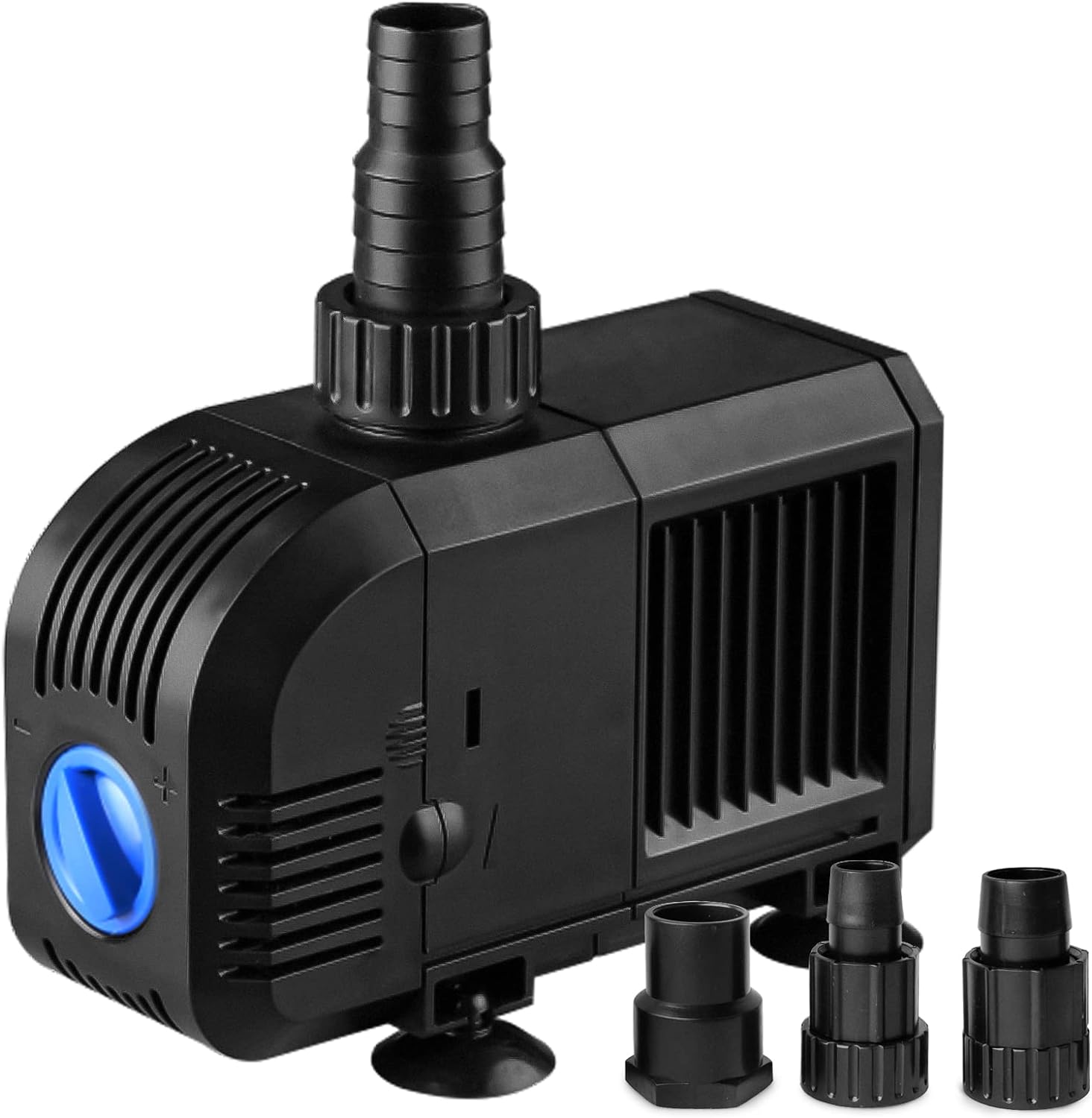 FREESEA Submersible Pond Water Pump: 400 GPH 25W Ultra Quiet Adjustable Outdoor Fountain Pump with 5ft Power Cord for Aquarium | Fish Tank | pool | Garden Waterfall | Hydroponic