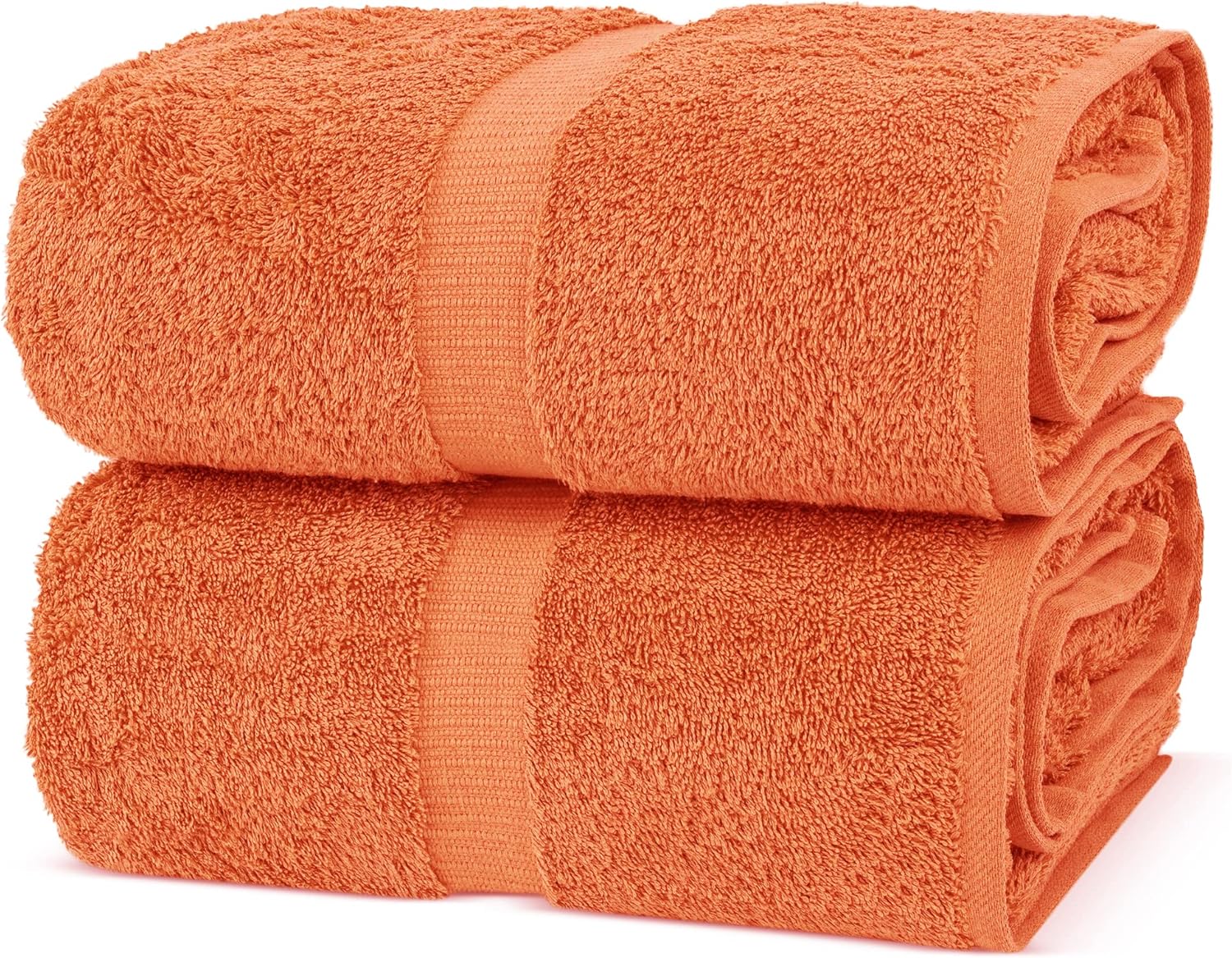 Chakir Turkish Linens, 100% Cotton Premium Quality Turkish Bath Sheets (35''x70'' Large Bath Sheet Towels - Coral)