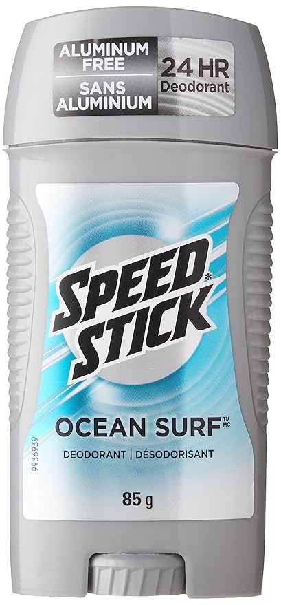 Speed Stick Clear Deodorant, Ocean Surf Scent for Men, 3 oz