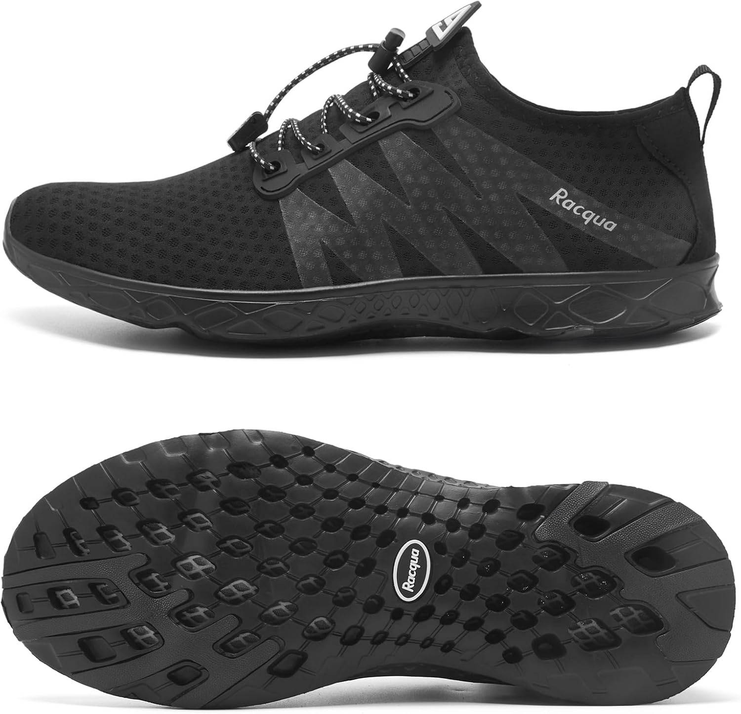 Racqua Women Men Breathable Mesh Water Shoes