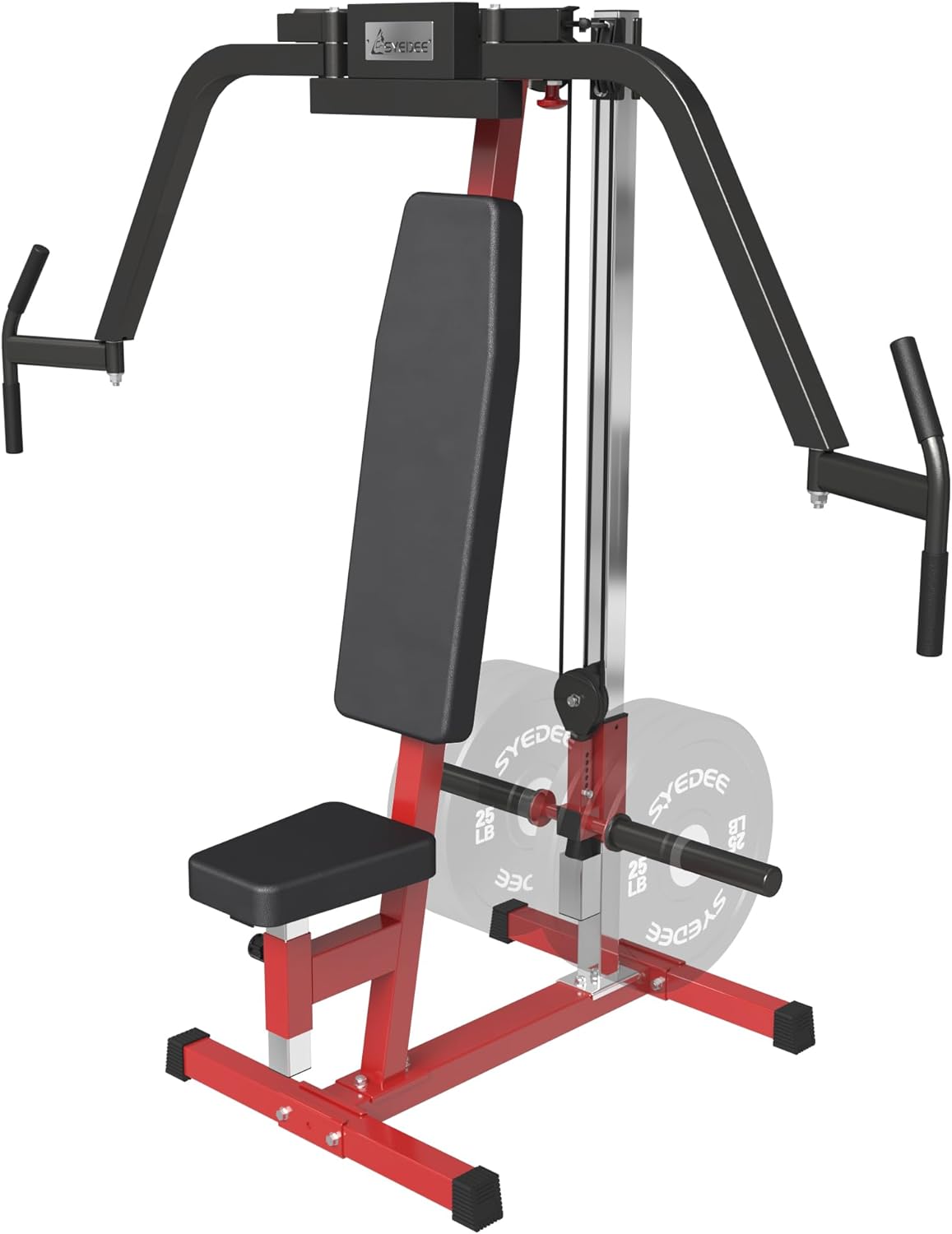 Chest Fly Machine, 350 lbs Upper Body Specialty Machine for Pectoral and Rear Deltoid, Reverse Delt Machine, Chest, Back, and Shoulder Training for Home Gym