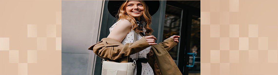 Missnine Crossbody Bags for Women Leather Purses Trendy Multi Pocket Shoulder Handbags with Adjustable Guitar Strap