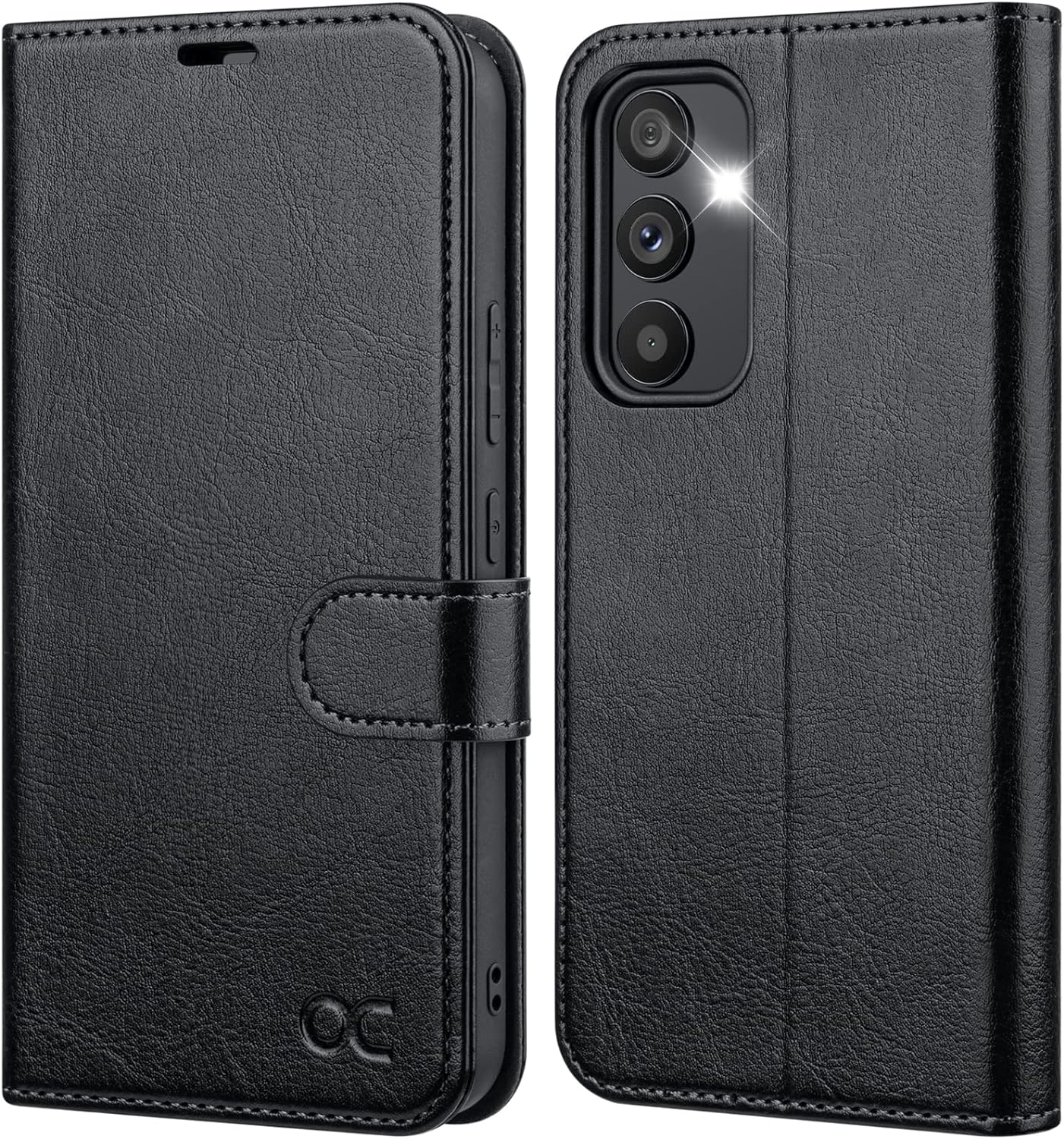 OCASE for Galaxy A54 5G Wallet Case with RFID Blocking Credit Card Holder Kickstand, PU Leather Flip Folio Book Case Women Men Protective Cover for Samsung Galaxy A54 5G Phone case (Black)