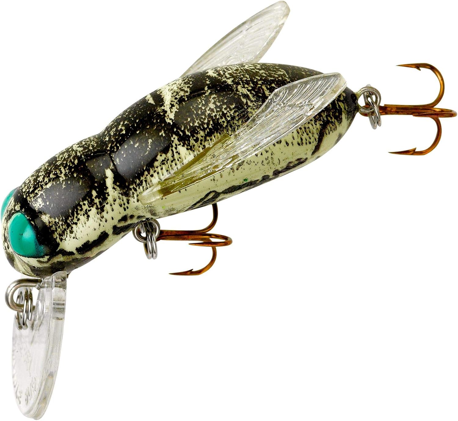 Rebel Lures Bumble Bug Topwater / Crankbait Fishing Lure, 1 1/2 Inch, 7/64 Ounce