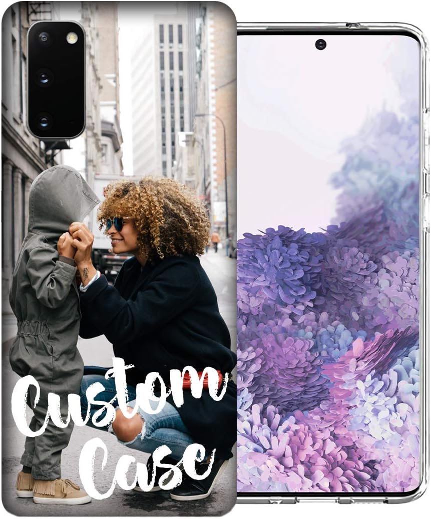 MUNDAZE Design Your Own Galaxy S20 Case, Personalized Photo Phone case for Samsung Galaxy S20 6.2 Inch - Perfect Custom Case